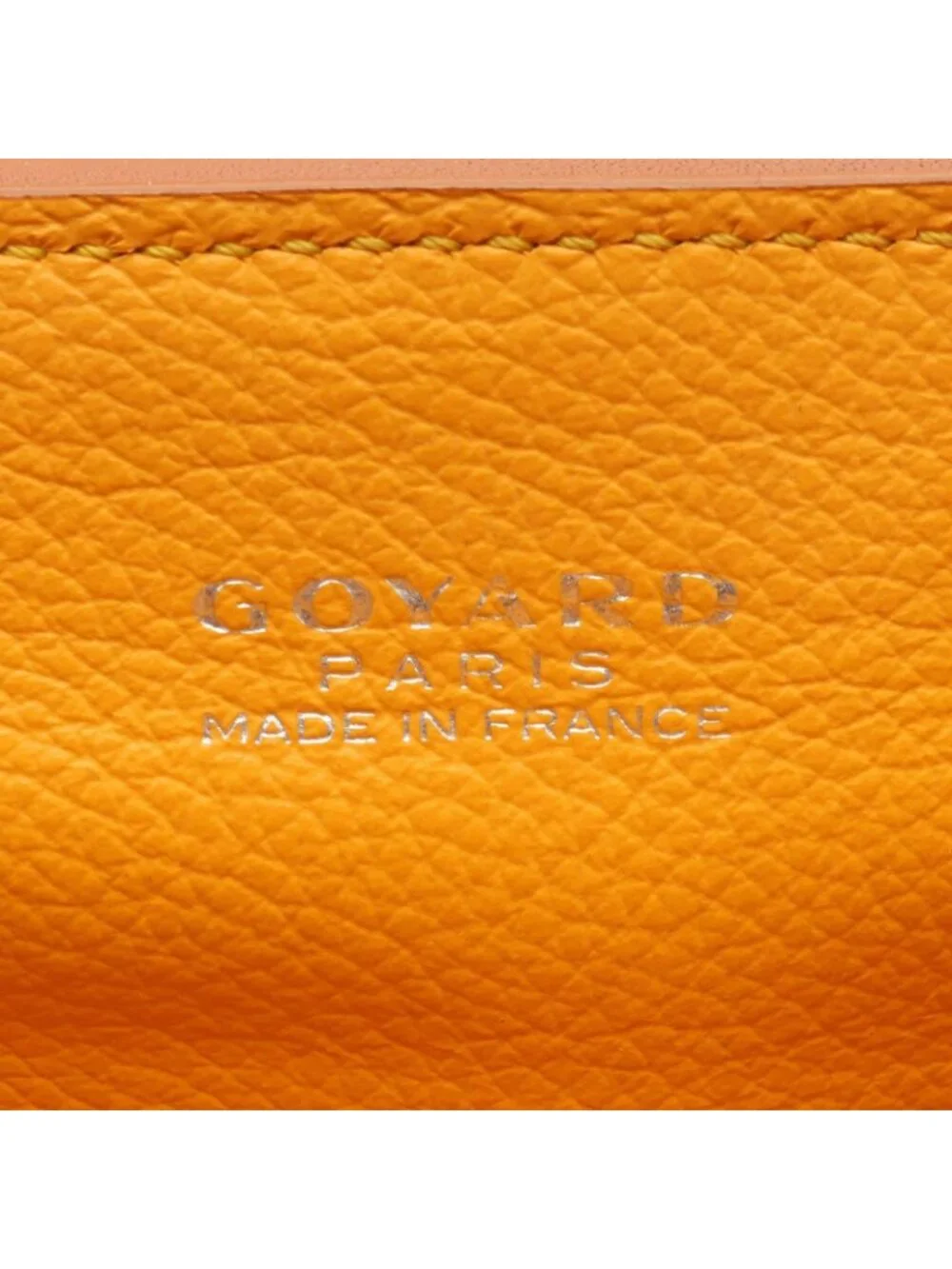 Goyard Handbag Saigon Mini 2-Way Black Brown Canvas Leather Soft